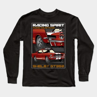 Classic Mustang Car Long Sleeve T-Shirt